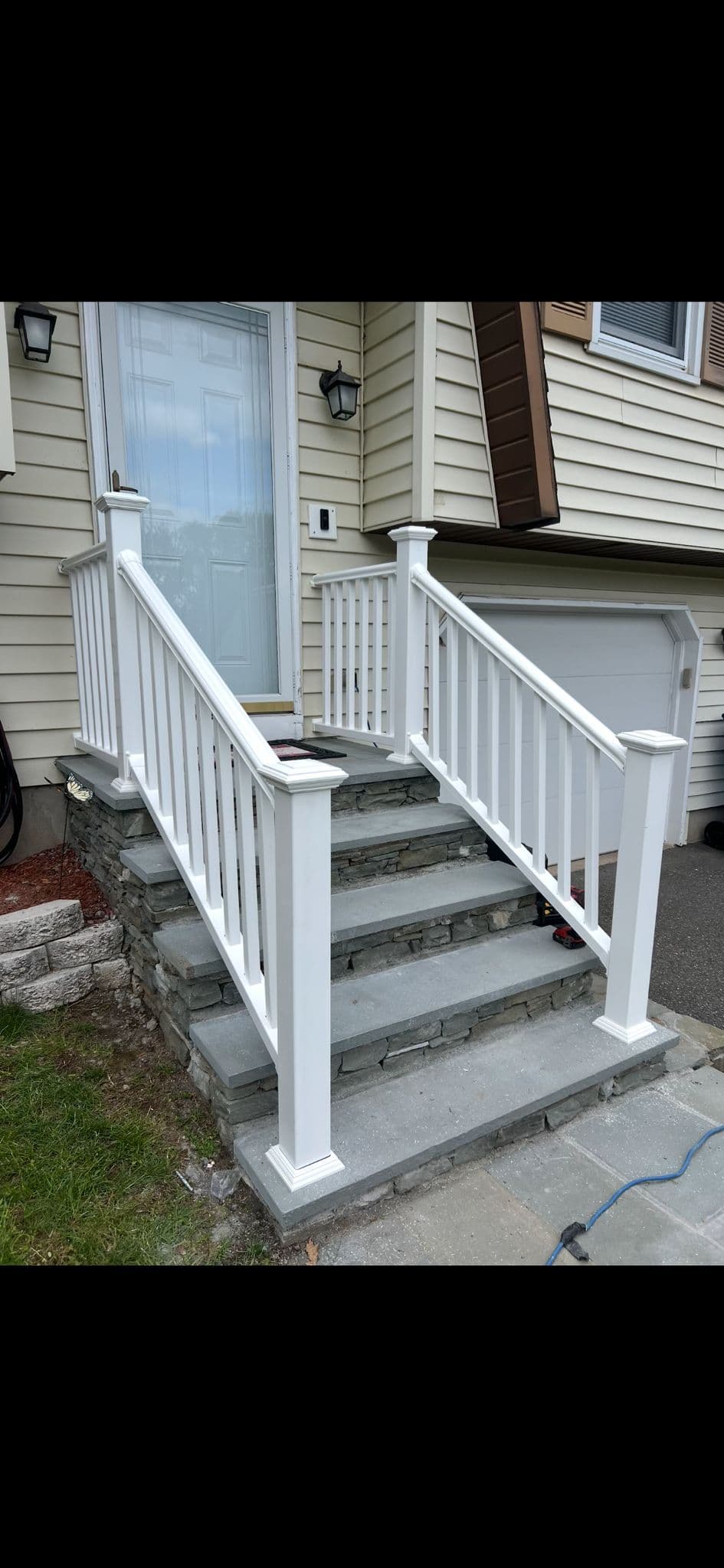 Front Steps Work