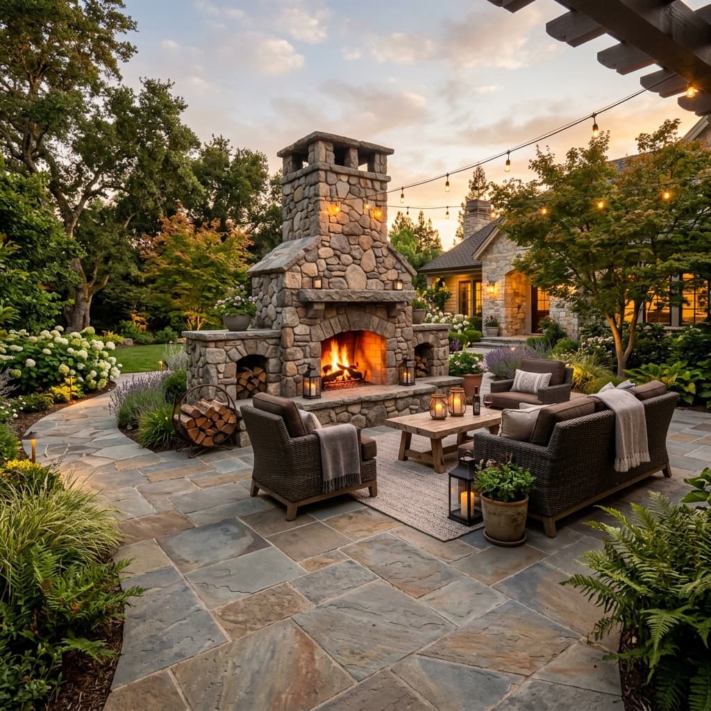Stone Patio Work